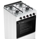 Ver imagem 4 de Fogão Esmaltec Ideal Pop 4 Bocas Branco com Forno Limpa Fácil