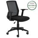 Ver imagem 4 de Cadeira de Escritório Giratória Tela Meet - Avantti - Cor Preta