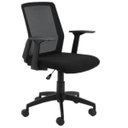 Ver imagem 1 de Cadeira de Escritório Giratória Tela Meet - Avantti - Cor Preta