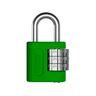 Cadeado Stam com Segredo Verde 25mm - 2