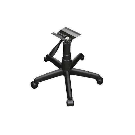 Cadeira Executiva Costurada Giratória com Braços Reguláveis - Martiflex - Cor Preta - 31005 - 12