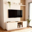 Ver imagem 1 de Rack Home para Tv 55 Polegadas Sala Moderna