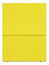Ver imagem 2 de Cabeceira Cama Box Organica Solteiro 90cm Luna Suede C/frame Amarelo