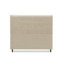 Ver imagem 2 de Cabeceira Estofados Casal Quarto 1,44cm Betina Suede Bege Madelina Decor