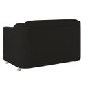 Ver imagem 3 de Sofá Namoradeira Tilla 2 Lugares Reforçada - V8 Decor:suede Preto