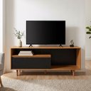 Ver imagem 1 de Rack para TV até 60 Polegadas Vero 100% MDF 1 Porta Pés Palito