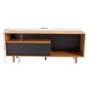 Ver imagem 3 de Rack para TV até 60 Polegadas Vero 100% MDF 1 Porta Pés Palito