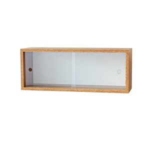 Nicho 60x23x18 Freijó C/ Portas de Vidro