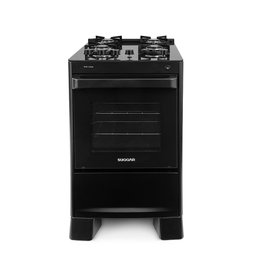 Fogão de Piso Suggar Max Cook 4 Bocas Mesa de Vidro Bivolt - 1 Fogão de Piso Suggar Max Cook 4 Bocas Mesa de Vidro Bivolt - 1