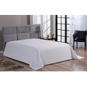 Ver imagem 1 de Cobre Leito Colcha Piquet Liso Casal Queen Branco Avulso