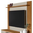 Ver mais imagens de Painel Tv 55 Pol Lana e Rack 180cm Color Nature/off Flex L06 - Mpozenato