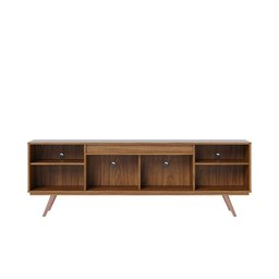Rack para Tv Ate 70 Polegadas Omega com 2 Portas Jatoba Colibri Moveis - 9