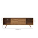 Ver mais imagens de Rack para Tv Ate 70 Polegadas Omega com 2 Portas Jatoba Colibri Moveis