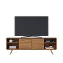 Ver imagem 3 de Rack para Tv Ate 70 Polegadas Omega com 2 Portas Jatoba Colibri Moveis