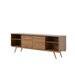Rack para Tv Ate 70 Polegadas Omega com 2 Portas Jatoba Colibri Moveis - 7