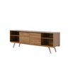 Rack para Tv Ate 70 Polegadas Omega com 2 Portas Jatoba Colibri Moveis - 7