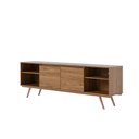 Ver imagem 7 de Rack para Tv Ate 70 Polegadas Omega com 2 Portas Jatoba Colibri Moveis