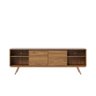 Rack para Tv Ate 70 Polegadas Omega com 2 Portas Jatoba Colibri Moveis - 6