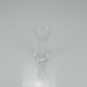 Ver imagem 2 de Vaso Decorativo de Vidro Transparente 15x5x5cm Enfeite Sala Mesa Estante Flores