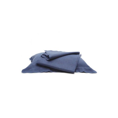 Kit Colcha Capela Azul Índigo - Casal