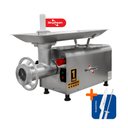 Ver mais imagens de Picador Moedor de Carne Açougue Profissional 1,5 CV Boca 22 PS-22m 220V Skymsen + Faca + Chaira