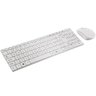 Teclado e Mouse sem Fio Multilaser Slim Multimídia Tc203 Branco - 1