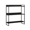 Buffet Aparador Industrial 3 Prateleiras Córdoba 95cm Preto - 2