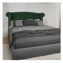Ver imagem 2 de Cabeceira Queen Lyon P04 160 cm Suede - ADJ Decor - Verde TCA 947