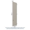 Ver imagem 2 de Kit Porta Módulo Canto Reto 120cm Frame Yescasa