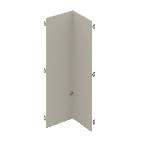 Kit Porta Módulo Canto Reto 120cm Frame Yescasa