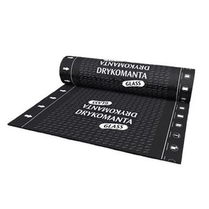 Manta Asfaltica Glass Fibra De Vidro 3mm Com Aluminio 1x10m Dryko