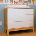 Ver imagem 6 de Cômoda 3 Gavetas com Colmeia e Espaço para Trocador Lion