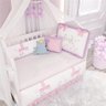 Quarto Bebê Menina Floral Monet Lilás 17Pçs Grão de Gente - 2
