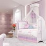 Quarto Bebê Menina Floral Monet Lilás 17Pçs Grão de Gente - 9