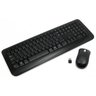 Kit Teclado e Mouse Wireless Microsoft 800 com Alcance de 9Mts 2Lf-00023 Preto - 2