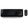 Kit Teclado e Mouse Wireless Microsoft 800 com Alcance de 9Mts 2Lf-00023 Preto - 1