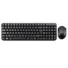 Teclado e Mouse Multilaser Tc183 sem Fio 2.4ghz Multimidia Usb Preto - 1