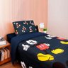 Edredom Infantil Solteiro Disney Mickey - Portallar Marinho - 1