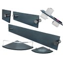Ver imagem 4 de Kit Para Banheiro Premium Max 03 Landi Modelado Fumê