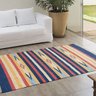 Tapete Indiano Retangular Algodão D1 Kilim Niazitex 100cm x 140cm - 2