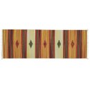 Ver imagem 1 de Tapete Indiano Retangular Algodão Listrado D2 Kilim Niazitex 60cmx1,80M