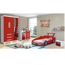 Jogo de Quarto Infantil Carro Fórmula 1 Vermelho - 1