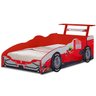 Cama e Guarda-Roupa Infantil Carro Fórmula 1 Vermelho - 5