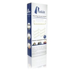 Wonder Hanger Platinum Metal Magical Cromado Kit Pack 4 Units para 20 Cabides Magic Wonder® - 1