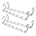 Ver imagem 2 de Wonder Hanger Platinum Metal Magical Cromado Kit Pack 4 Units para 20 Cabides Magic Wonder®