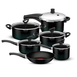 Jogo de Panelas Rochedo Antiaderente 6 Peças Smart com Panela de Pressão - 1