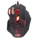 Ver imagem 5 de Mouse Gamer SPIDER VENOM OM-704 Preto/Vermelho FORTREK