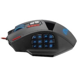 Mouse Profissional Laser 18 Botões 4000 Dpi Preto Usb Com Sensor Óptico Mo206 - 5