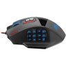 Mouse Profissional Laser 18 Botões 4000 Dpi Preto Usb Com Sensor Óptico Mo206 - 4