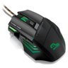 Mouse Gamer Multilaser Profissional Warrior 7 Botões 3200 Dpi Preto Usb + Mousepad - Mo207 - 1